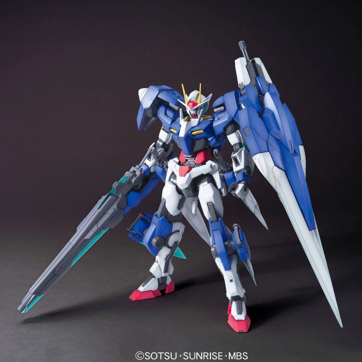 Gundam 1/100 MG 00 OO Gundam Seven Sword/G GN-0000GNHW/7SG Celestial Being Model Kit Designer Item Anime Figure