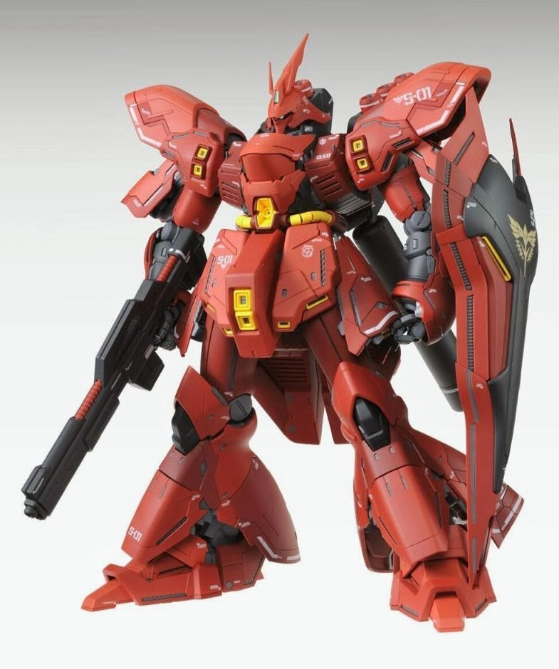 Gundam 1/100 MG Char's Counterattack MSN-04 Sazabi Ver. Ka Mobile Suit Model Kit Established Maker Premium Hero