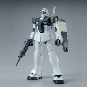 Gundam 1/100 MG Gundam 0079 RGM-79 GM White Dingo Team Custom Model Kit Exclusive Hero Figure