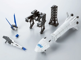 Gundam 1/100 MG Gundam F90 Mission Pack O & U Type for F90 Gundam Model Kit Exclusive Posable Statue