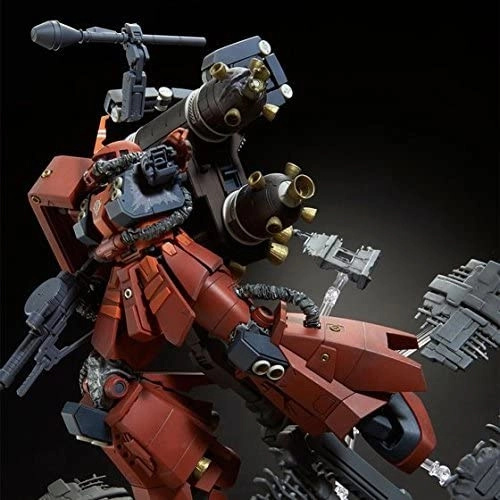 Gundam 1/100 MG Gundam Thunderbolt High Mobility Type Zaku "Psycho Zaku" Last Session Ver. Model Kit Bandai Exclusive Premium Replica Stylized Art