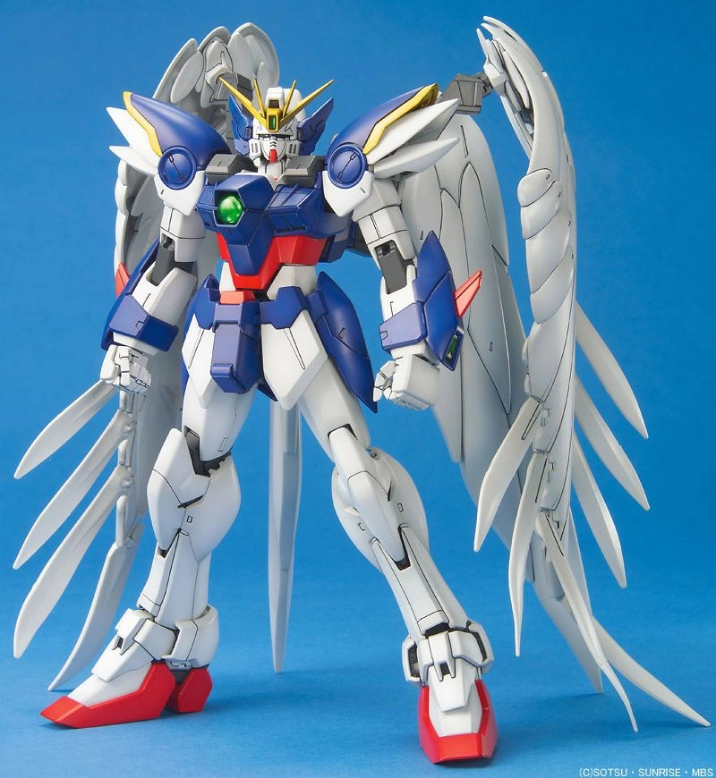 Fabric Figure Gundam 1/100 MG Gundam Wing Endless Waltz XXXG-00W0 Wing Gundam Zero EW (Wing Zero Custom) Model Kit