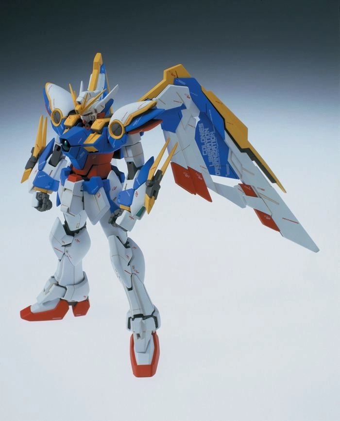 Gundam 1/100 MG Gundam Wing XXXG-01W Wing Gundam Ver. Ka Model Kit Superhero Replica