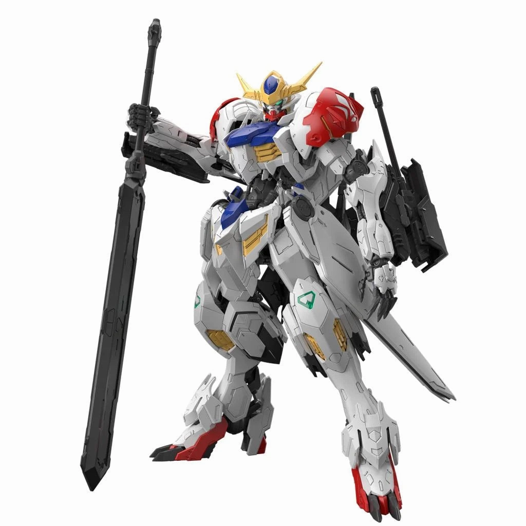 Buildable Figure Gundam 1/100 MG IBO ASW-G-08 Gundam Barbatos Lupus Iron Blooded Orphans Model Kit