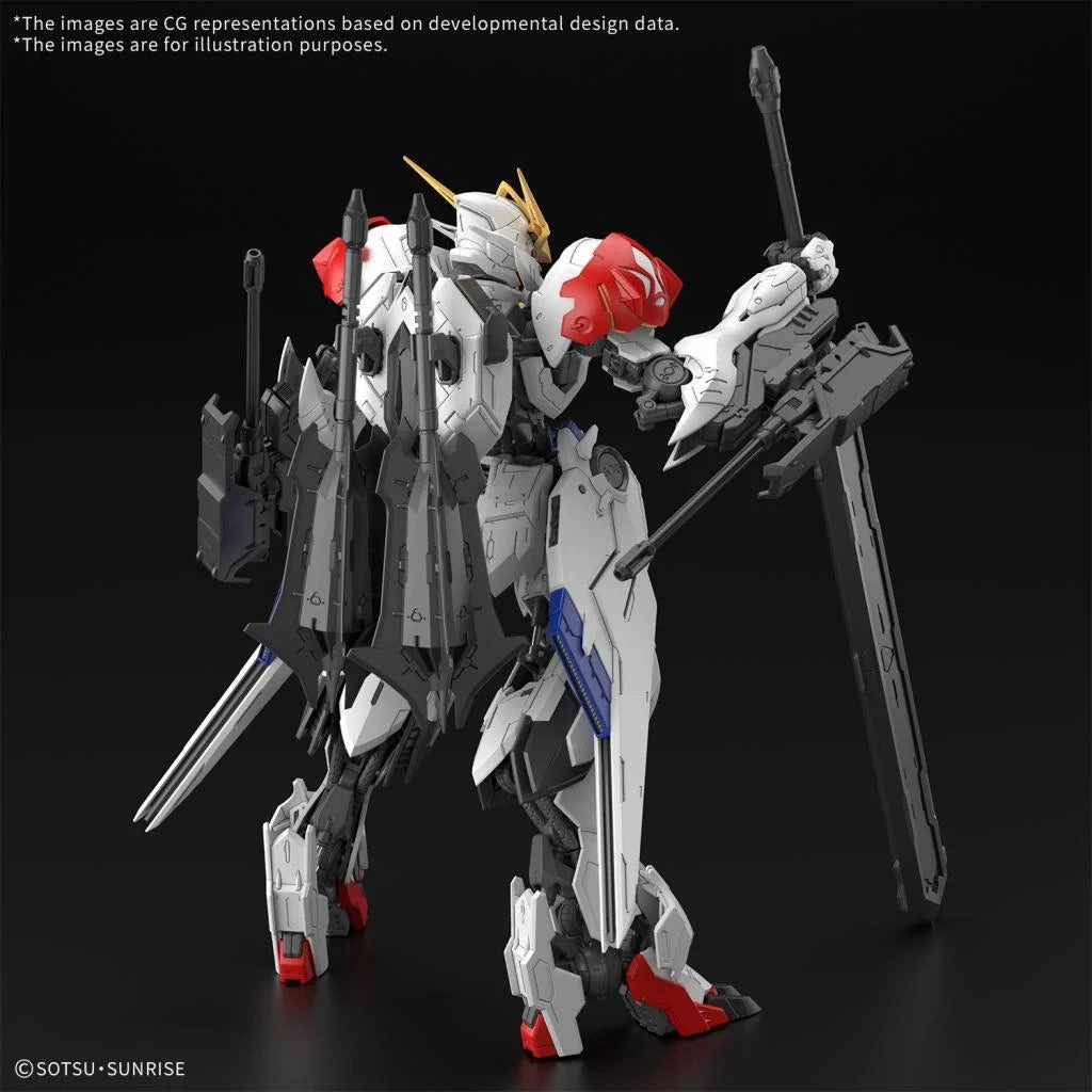 Cultural Heritage Cross Culture Gundam 1/100 MG IBO ASW-G-08 Gundam Barbatos Lupus Iron Blooded Orphans Model Kit