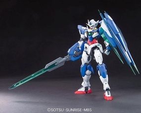 Glow In Dark Superhero Hero Gundam 1/100 MG OO GNT-0000 00 Qan[t] Quanta Celestial Being Model Kit