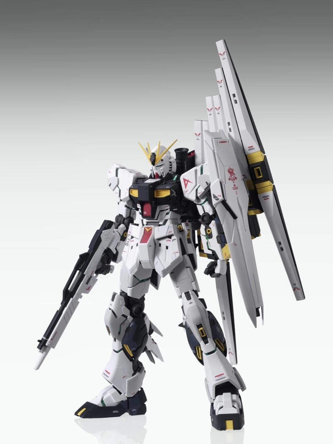 Miniature Toy Gundam 1/100 MG RX-93 Char's Counter Attack Nu Gundam Ver. Ka Mobile Suit Model Kit