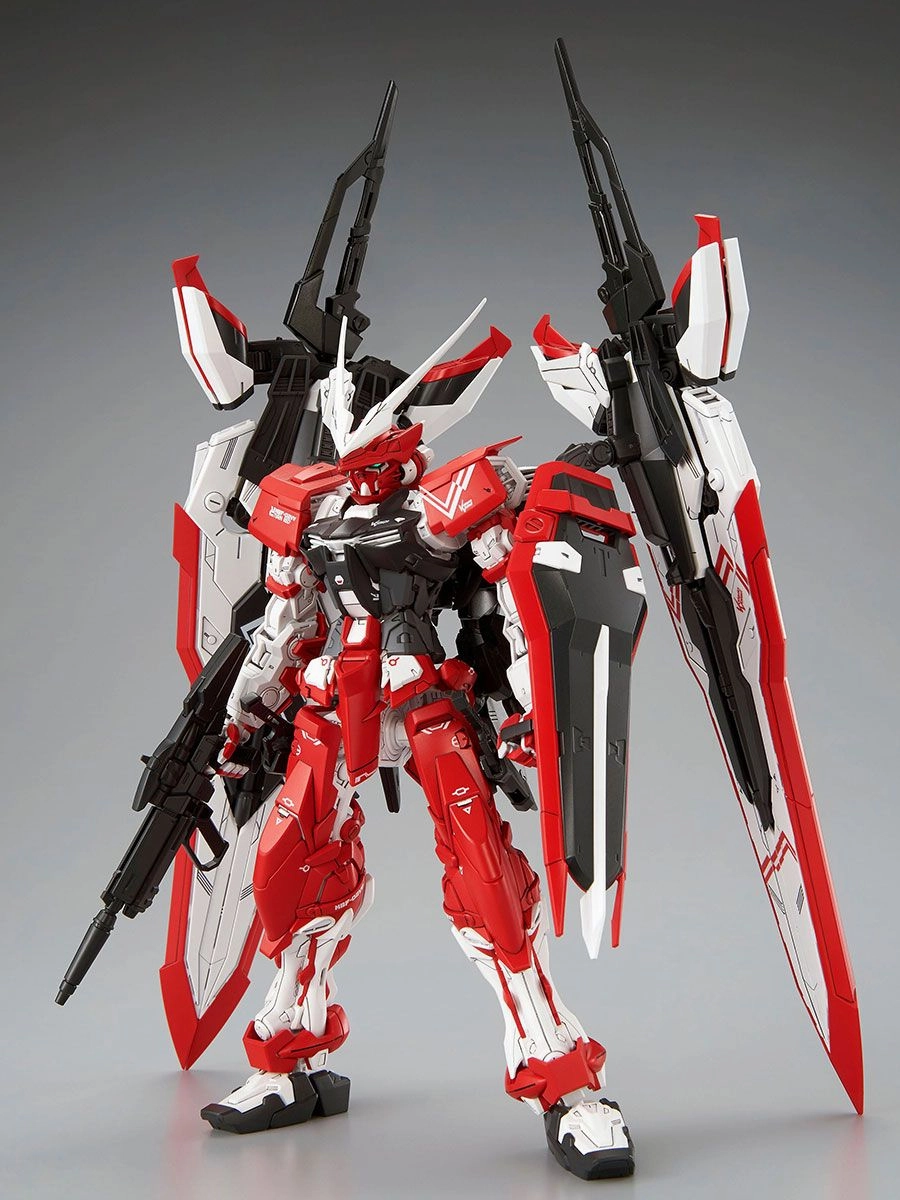 Multiple Accessories Acrylic Stand Gundam 1/100 MG Seed Astray MBF-02VV Gundam Astray Turn Red Model Kit