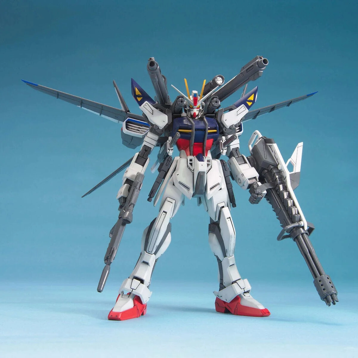 Gundam 1/100 MG Seed Frame Astrays GAT-X105E AQM/E-M1 Lukas's Strike   IWSP Model Kit Sci-Fi Robot