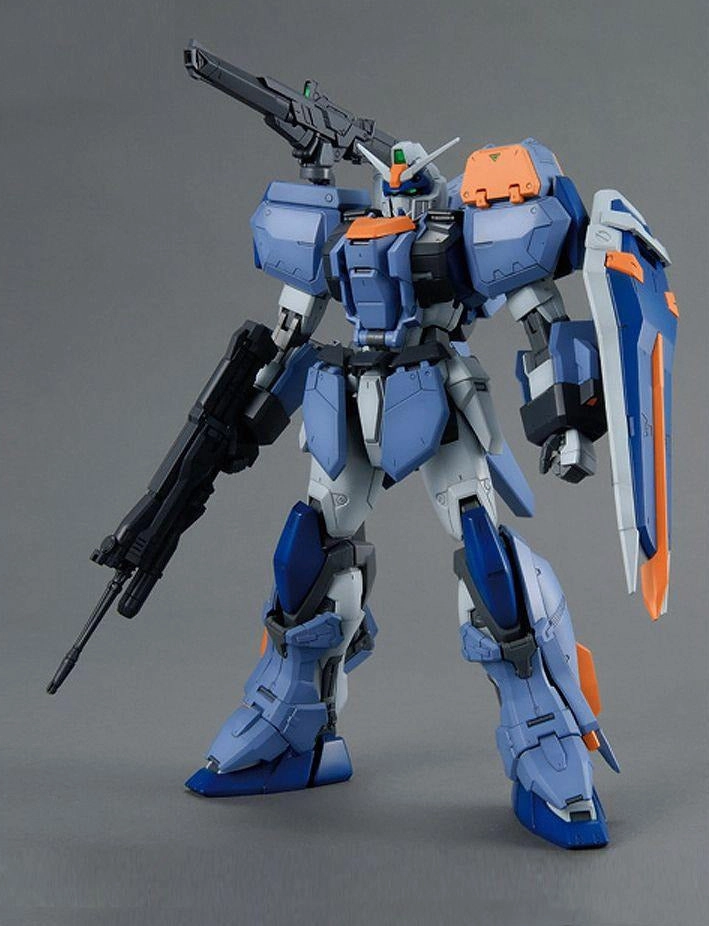 Swapable Head Social media Gundam 1/100 MG Seed GAT-X102 Duel Gundam Assault Shroud Model Kit