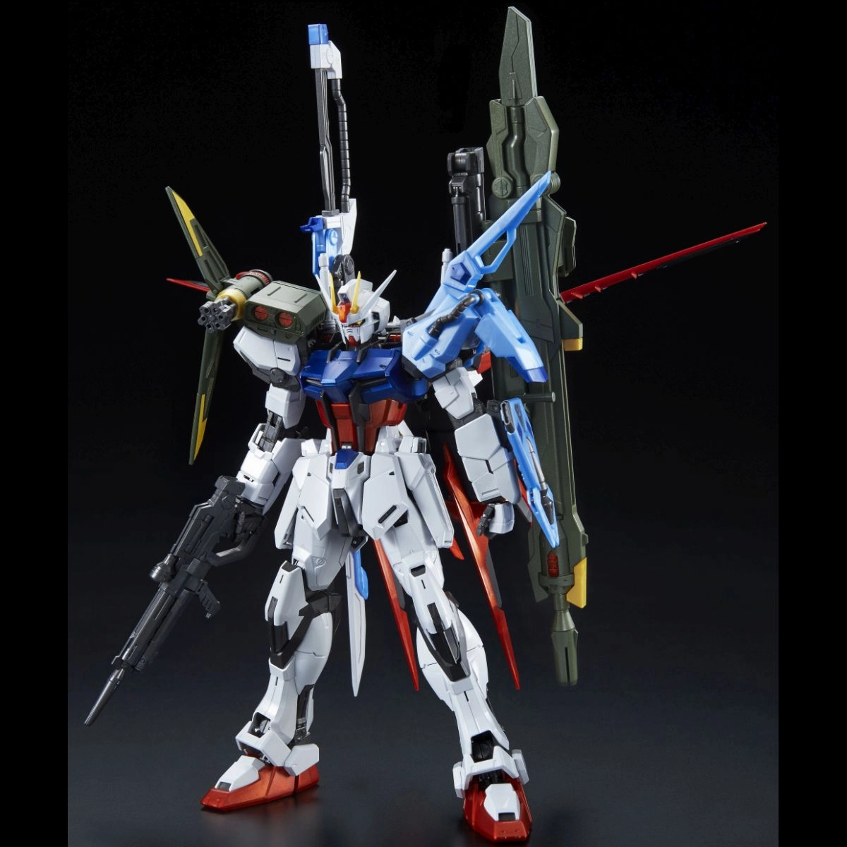 Bird Replica Biodegradable material Gundam 1/100 MG Seed Perfect Strike Gundam Special Coating Ver. Model Kit Exclusive