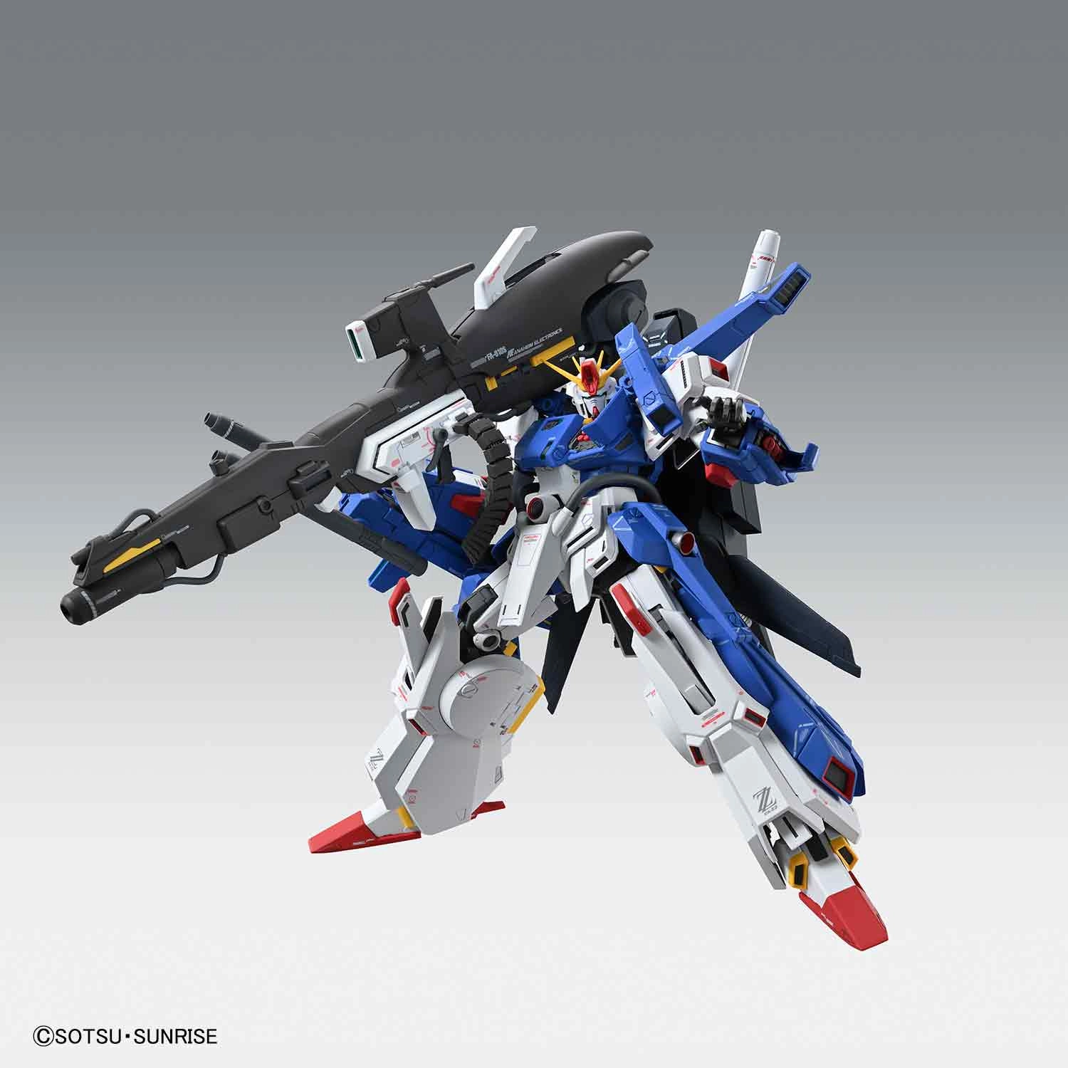 Animation Cel Gundam 1/100 MG ZZ Gundam FA-010S Full Armor ZZ Gundam Ver. Ka Model Kit