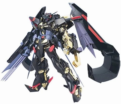 Brand Advocate Art Hero Gundam 1/100 NG Seed Destiny #13 MBF-P01-Re2 Amatsu Gold Frame Model Kit