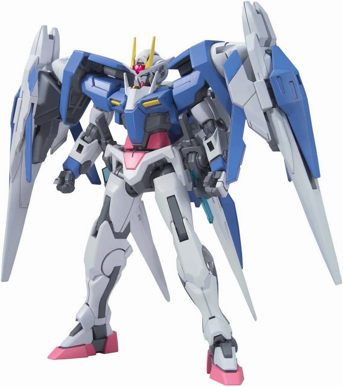 Cartoon Character Digital Sculpt Gundam 1/144 HG 00 #38 GN-0000 GNR-010 00 Raiser Designer's Color Ver. Model Kit