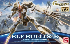 Gundam 1/144 HG Reconguista G #08 Elf Bullock Model Kit Collectors Piece Acrylic Stand