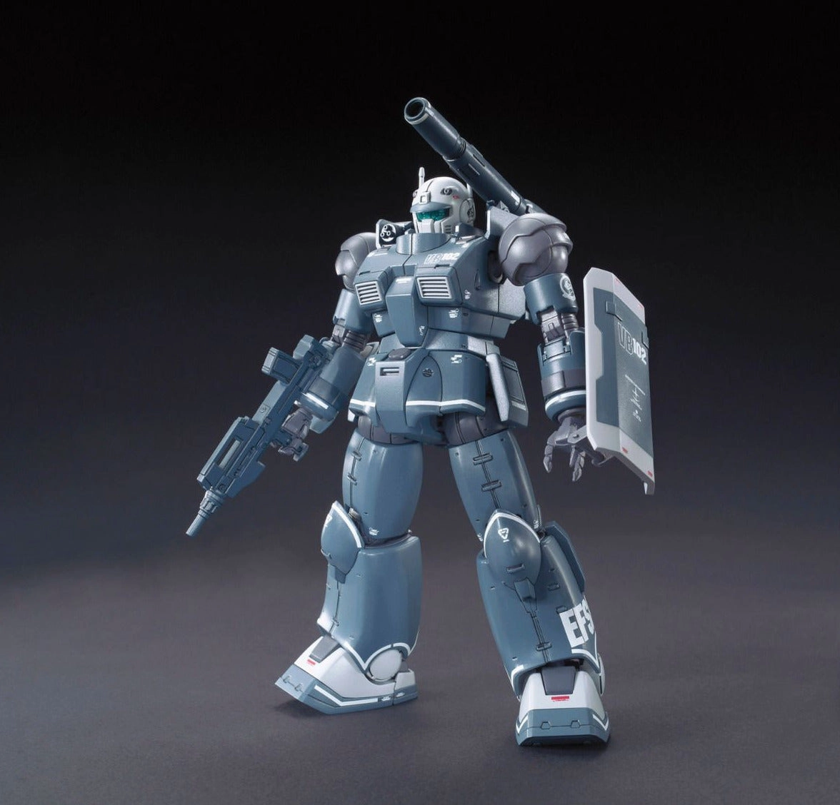Gundam 1/144 HG The Origin #011 RCX-76-02 Guncannon First Type [Iron Cavalry Squadron] Model Kit Military Figure Chibi Toy