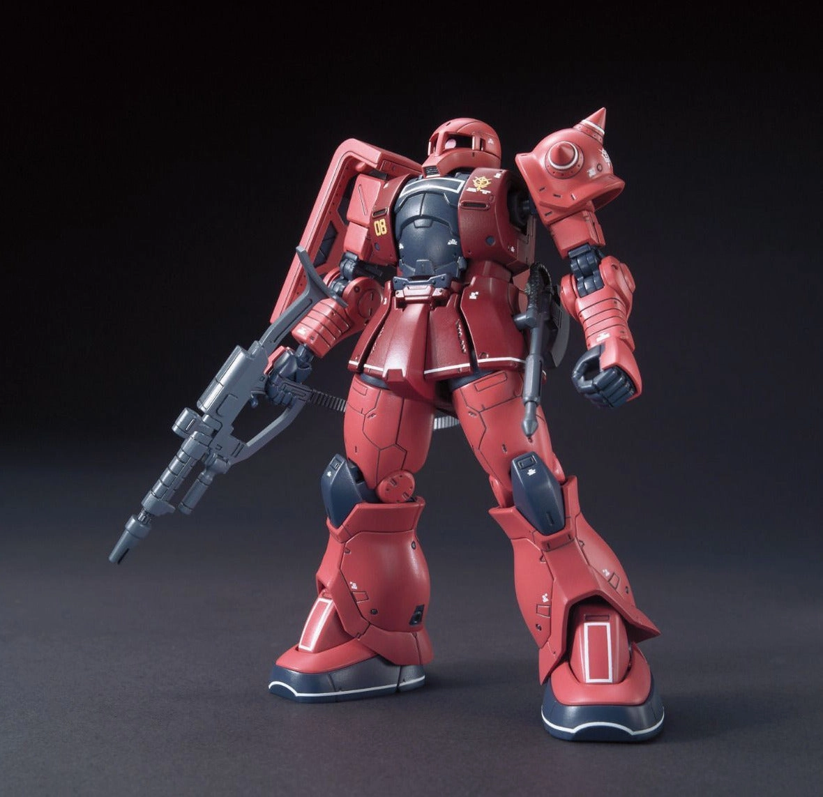 Gundam 1/144 HG The Origin #013 MS-05S Char Aznable Zaku I Model Kit Special Color Toy Sculpture