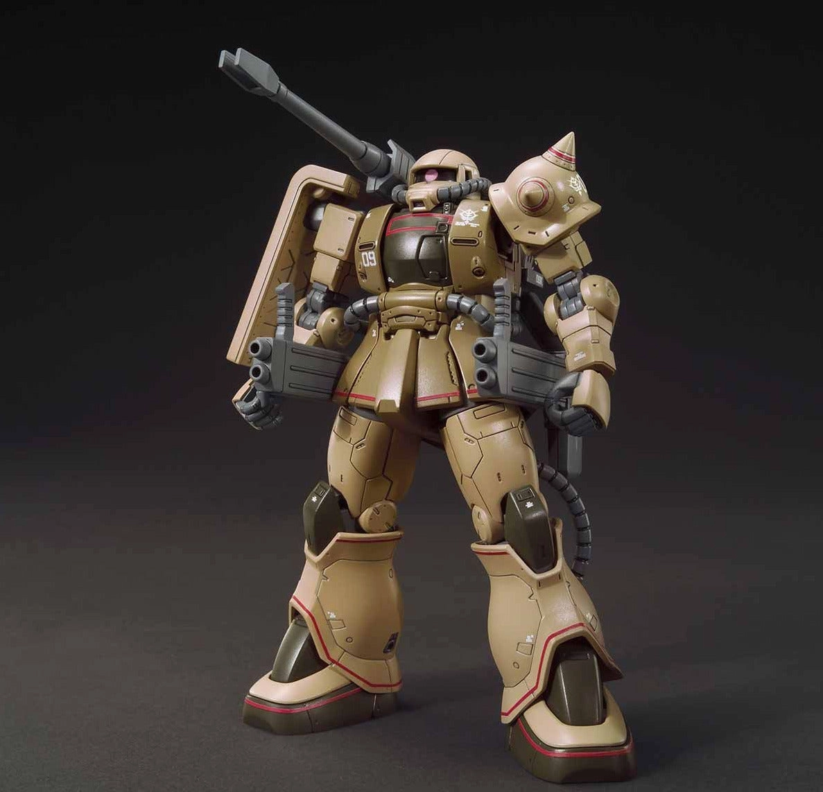Gundam 1/144 HG The Origin #019 MS?06CK Zaku Half Cannon Model Kit Robot Design
