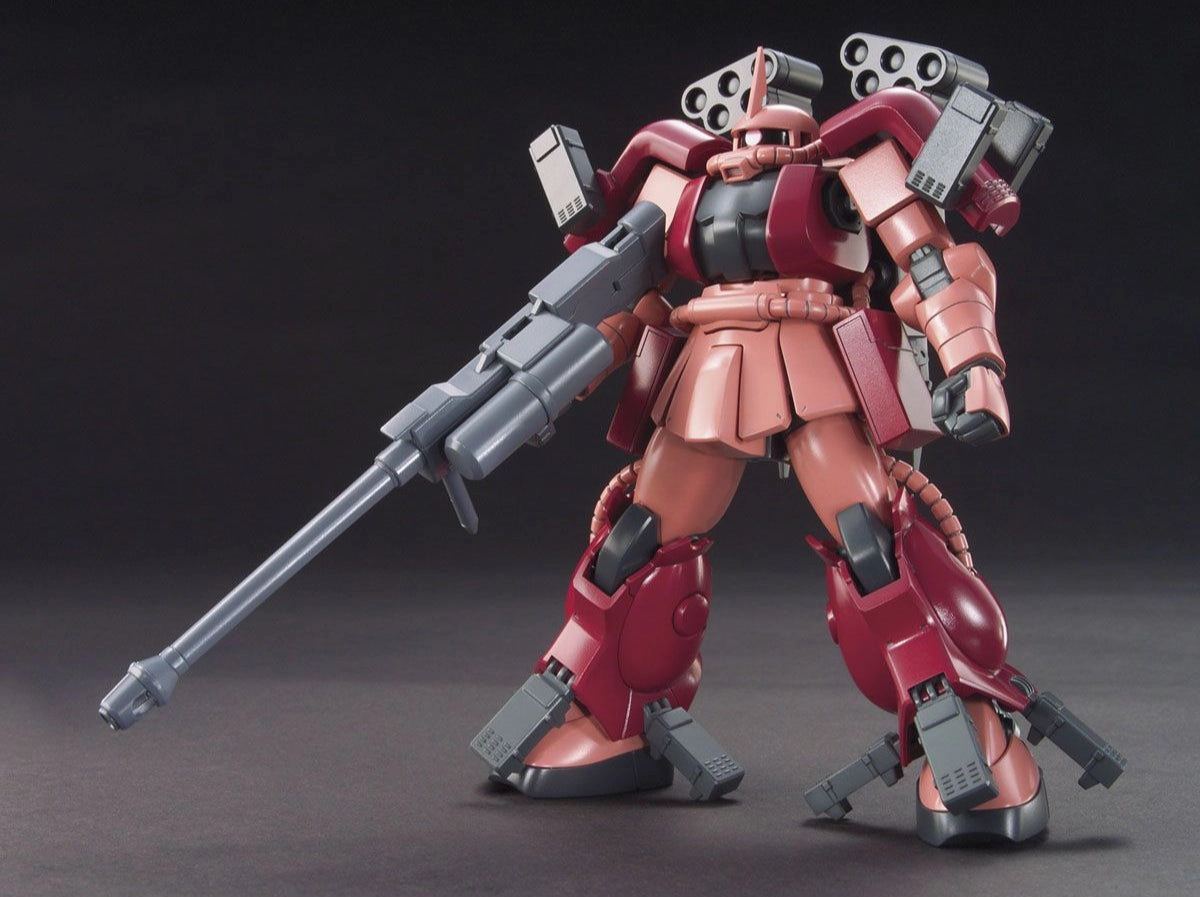 Gundam 1/144 HGBF #002 MS-06R-AB Zaku Amazing Model Kit Vintage Model Religious Figure