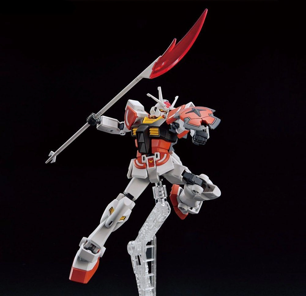 Gundam 1/144 HGBM #01 EG RX-78-la-III LAH Gundam Model Kit Window Sill