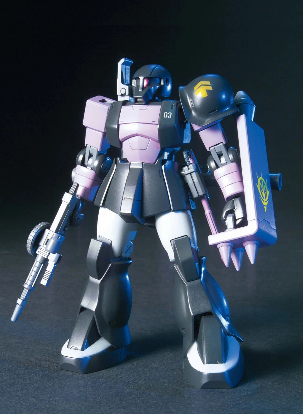 Mythical Beast Anime Statue Gundam 1/144 HGUC #068 MSV MS-05B Zaku I (Black Tri-Stars) Model Kit