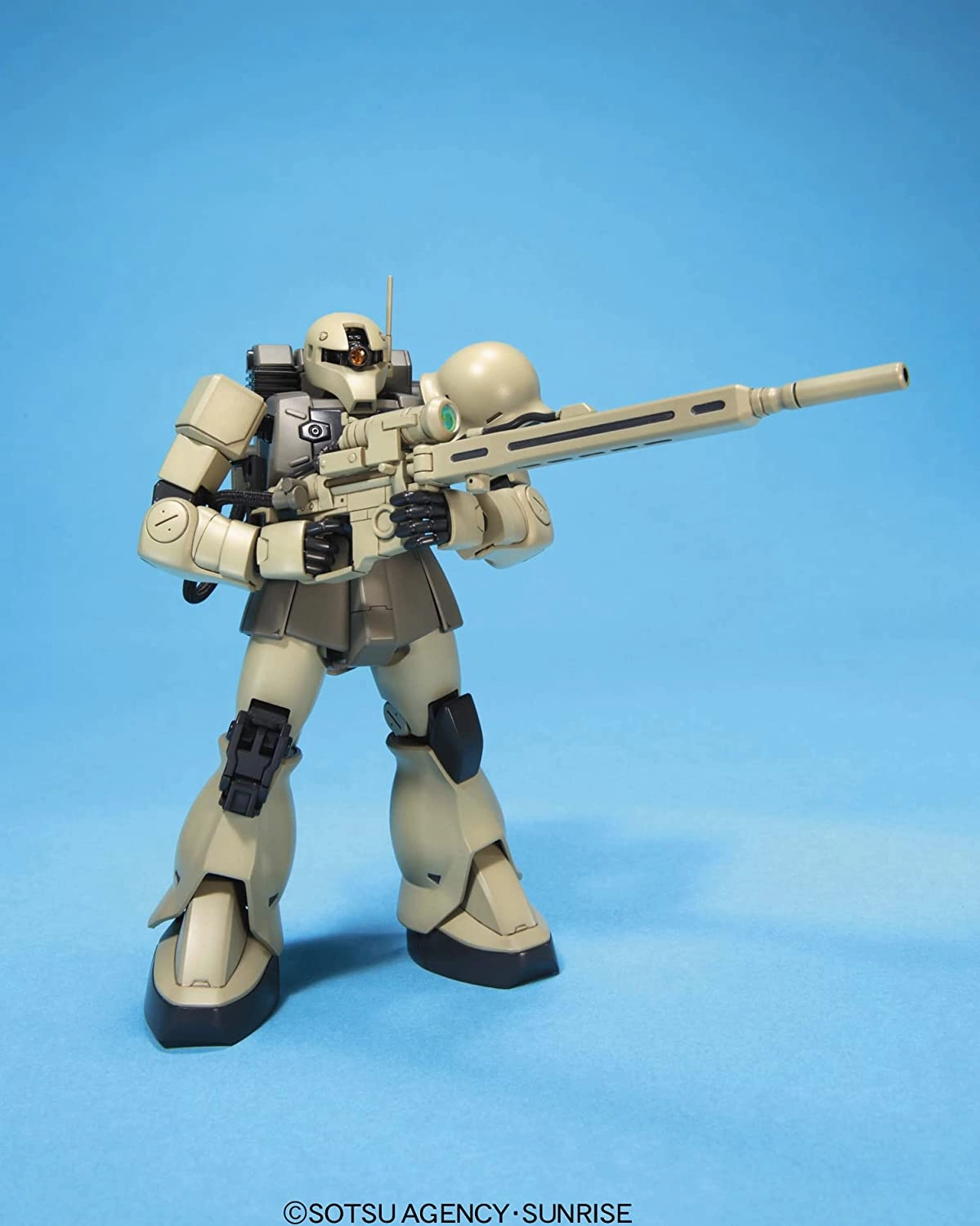 Gundam 1/144 HGUC #071 Harmony of Gundam MS-05L Zaku I Sniper Type Model Kit Contemporary Art