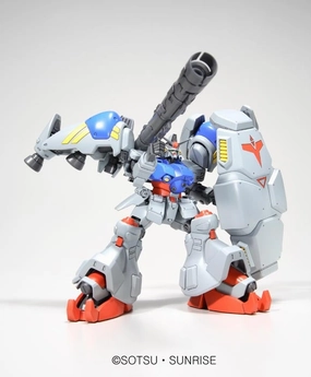 Gundam 1/144 HGUC #075 Harmony of Gundam RX-78GP02A Gundam GP02A (Type-MLRS) Model Kit Branded Product Staircase Decor