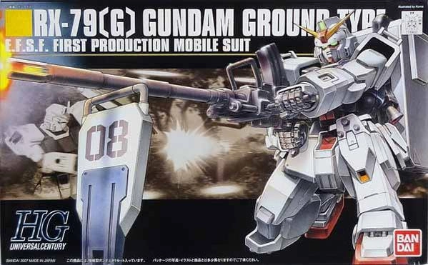 Vinyl Hero Gundam 1/144 HGUC #079 The 08th MS Team RX-79[G] Gundam Ground Type Model Kit