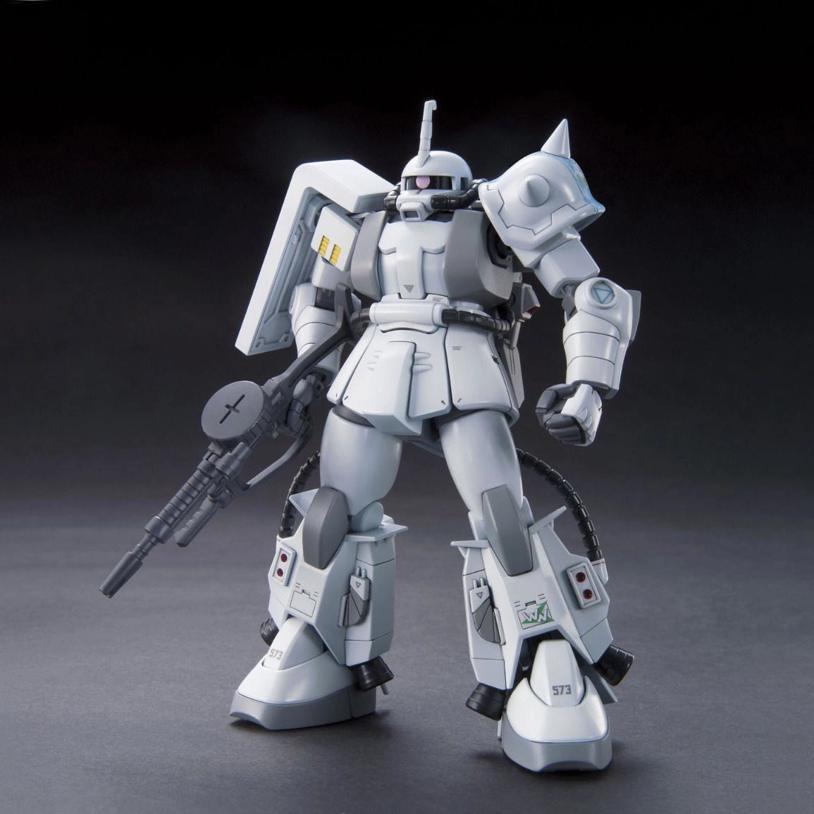 High Quality trade show Gundam 1/144 HGUC #154 MSV MS-06R-1A Zaku II (Shin Matsunaga Custom) Model Kit