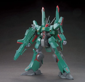 Gundam 1/144 HGUC #173 Gundam ZZ AMX-014 Doven Wolf (ZZ Ver.) Model Kit Gallery Art