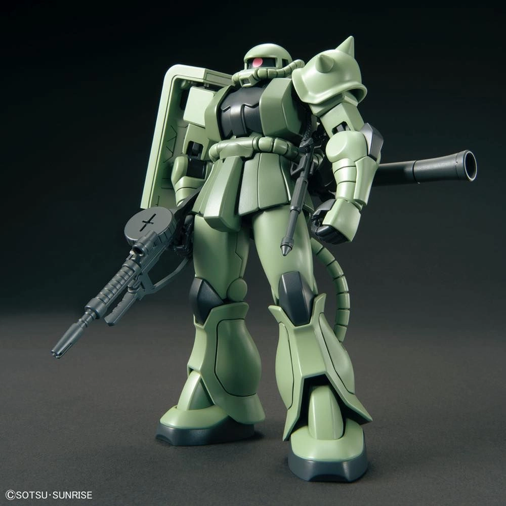 Gundam 1/144 HGUC #241 Gundam 0079 MS-06 Zaku II (Revive Ver.) Model Kit Ship Figure