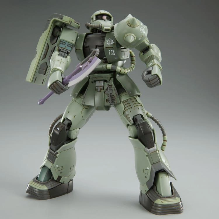 PVC Model Gundam 1/144 HGUC Gundam Cucuruz Doan's Island MS-06F Zaku II (Cucuruz Doan's Island Ver.) Model Kit Exclusive