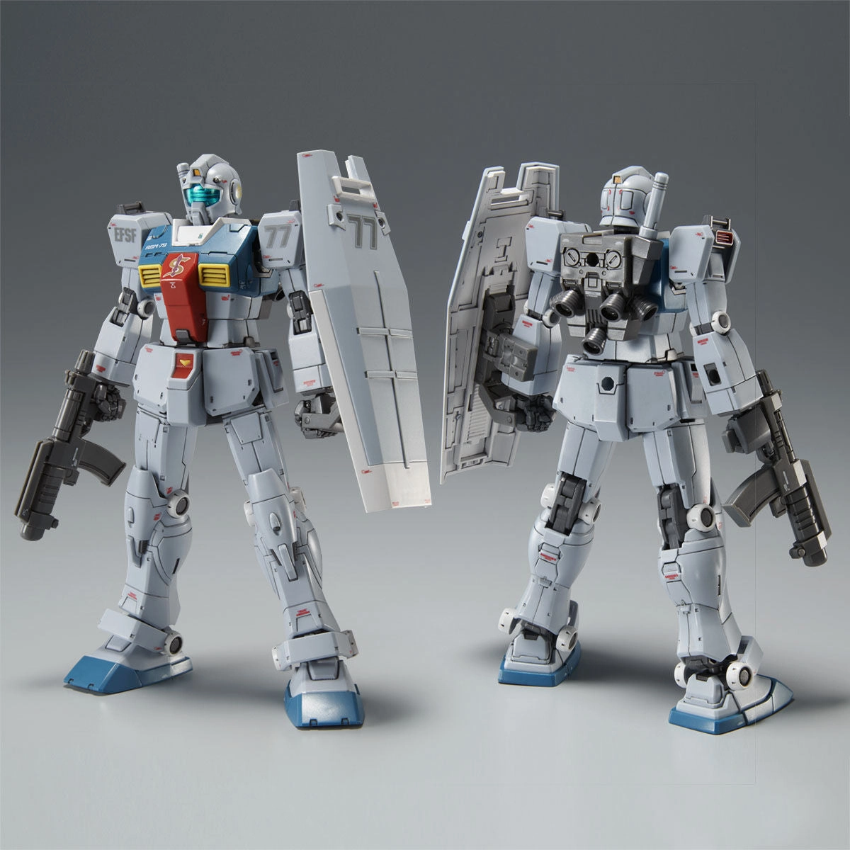 Gundam 1/144 HGUC Gundam Cucuruz Doan's Island RGM-79 GM (Sleggar) Model Kit Exclusive Instagram Worthy