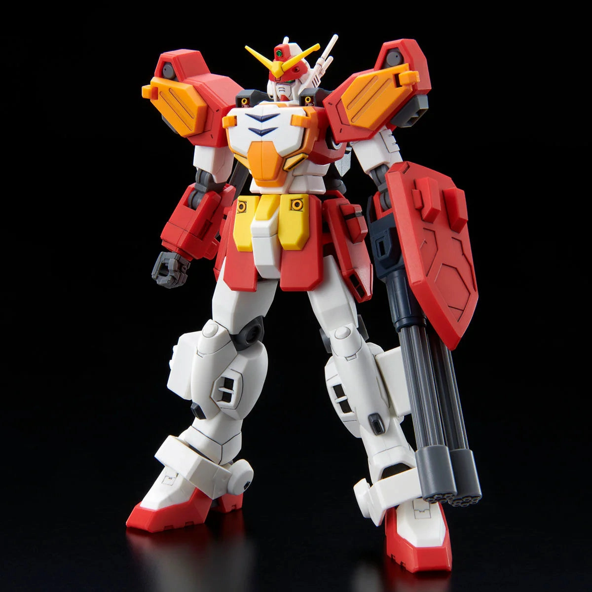 Gundam 1/144 HGUC HGAC Gundam Wing XXXG-01H2 Gundam Heavyarms Custom Model Kit Crystal Figure promotional item