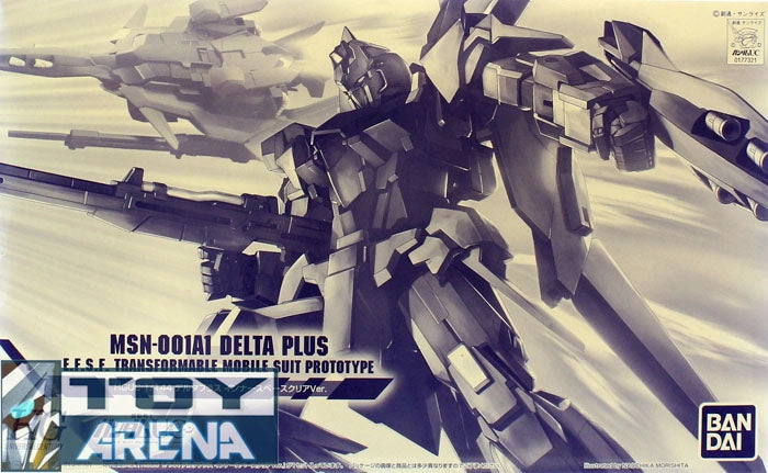 Gundam 1/144 HGUC MSN-001A1 Delta Plus Inner Space Clear Ver. Exclusive Model Kit Miniature Art Realistic Art
