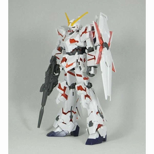 Gundam 1/144 HGUC RX-0 Unicorn Gundam Destroy Mode Ver. Gundam Docks at Hong Kong II Model Kit Exclusive Themed Background Crypto Art