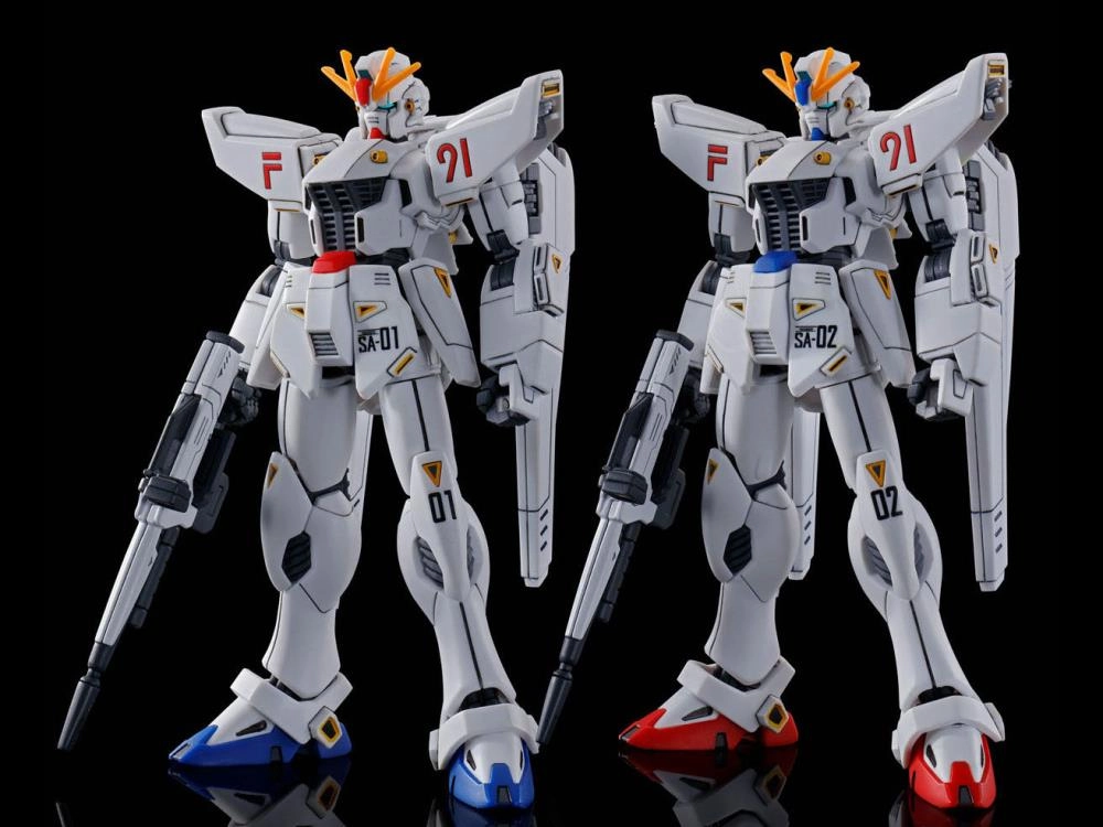 Traditional Craft Pride And Joy Gundam 1/144 HGUC Universal Century F91 Gundam F91 Vital Unit 1 and 2 Model Kit Exclusive