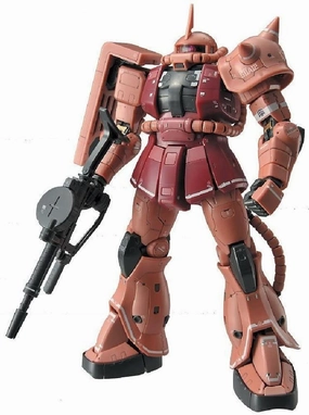 Gundam 1/144 RG #02 Gundam 0079 MS-06S Zaku II (Char Aznable's Custom) Model Kit Gaming Hero Sculpture Reproduction