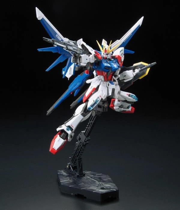 Gundam 1/144 RG #23 Build Fighters GAT-X105B/FP Build Strike Gundam Full Package Model Kit Premium Model