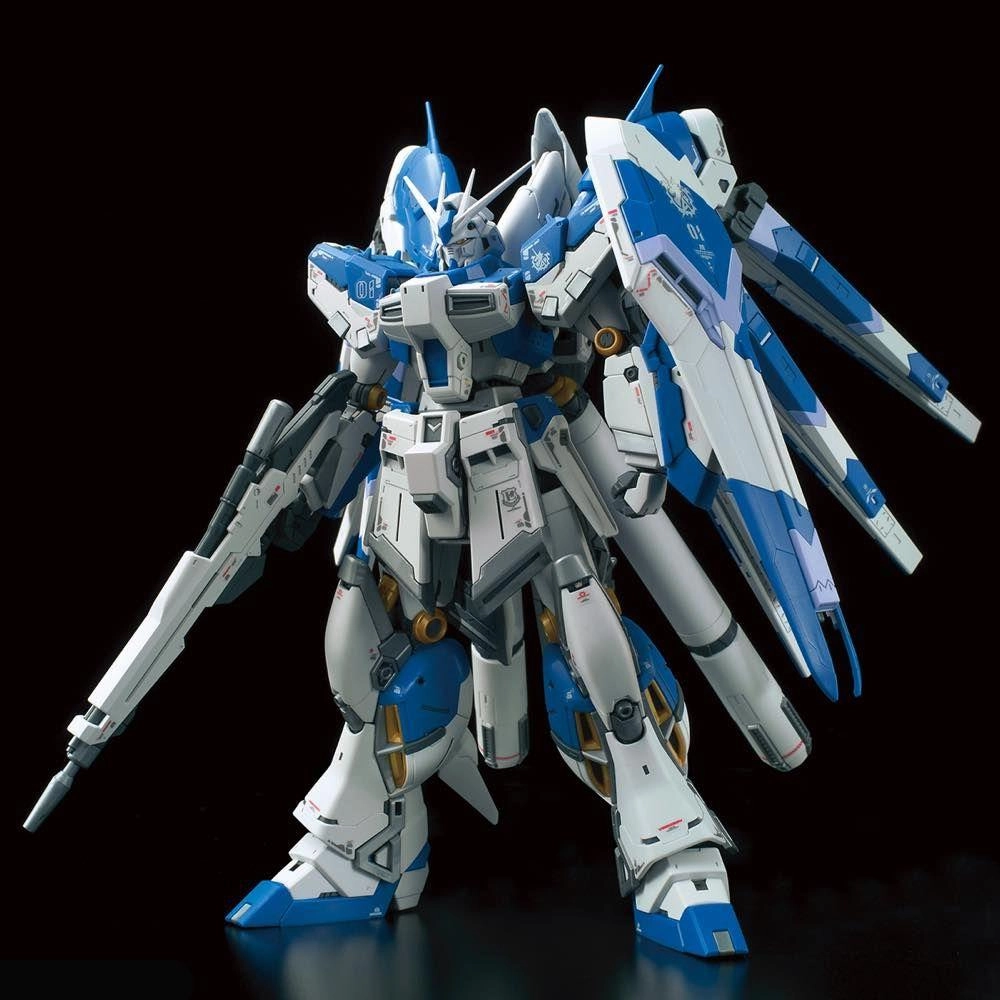 Gundam 1/144 RG #36 Char's Counterattack Beltorchika's Children RX-93-v2 HI-v Hi-Nu Gundam Model Kit Gift wrapping Wood Carving