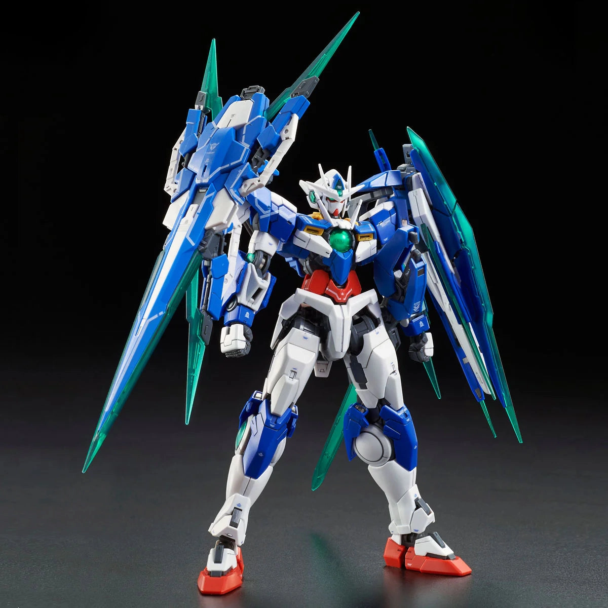 Gundam 1/144 RG GNT-0000/FS 00 Qan[T] Full Saber Model Kit Exclusive Durable Material Independent Artist
