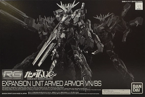 Unicorn Model Collectible Hero Gundam 1/144 RG Gundam Unicorn Expansion Unit Armed Armor VN/BS for RG Unicorn Gundam 02 Banshee Model Kit Exclusive