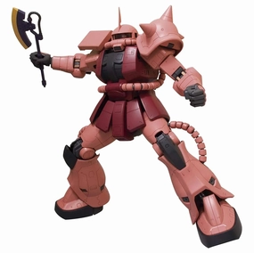 Superhero Figure Realistic Art Gundam 1/48 Megasize MS-06S Char's Zaku II Model Kit