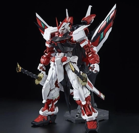 Gundam 1/60 PG Seed Astray MBF-P02KAI Astray Red Frame Kai (Coating Frame/Mechanical Clear) Model Kit Exclusive Limited Hero Underground Scene