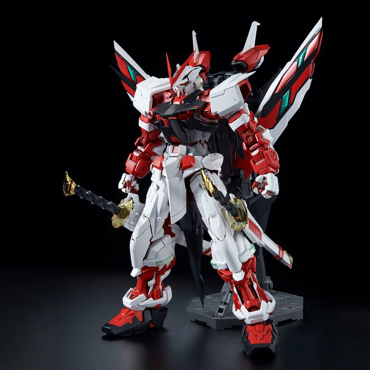 Sound Effect Abstract art Gundam 1/60 PG Seed Astray MBF-P02KAI Astray Red Frame Kai Model Kit
