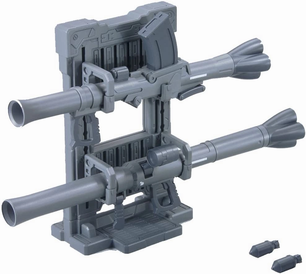 Gundam Builders Parts 1/144 System Weapon 009 Zaku Origin Bazooka Model Kit Anime Character