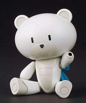 Child Safe Future Antique Gundam HGPG Petit'Gguy #05 Beargguy Petit'Gguy Milk White Bear Guy Model Kit