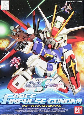 Gundam SD BB #280 Force Impulse Gundam Seed Destiny Model Kit Limited Hero Famous Painting