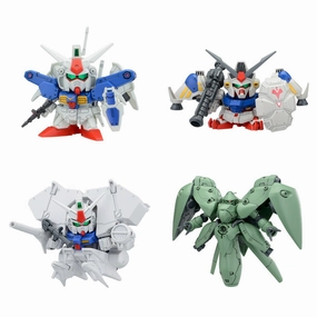 Amphibian Statue Art Replica Gundam SD BB Senshi 0083 Stardust Memory Set of 4 Model Kits