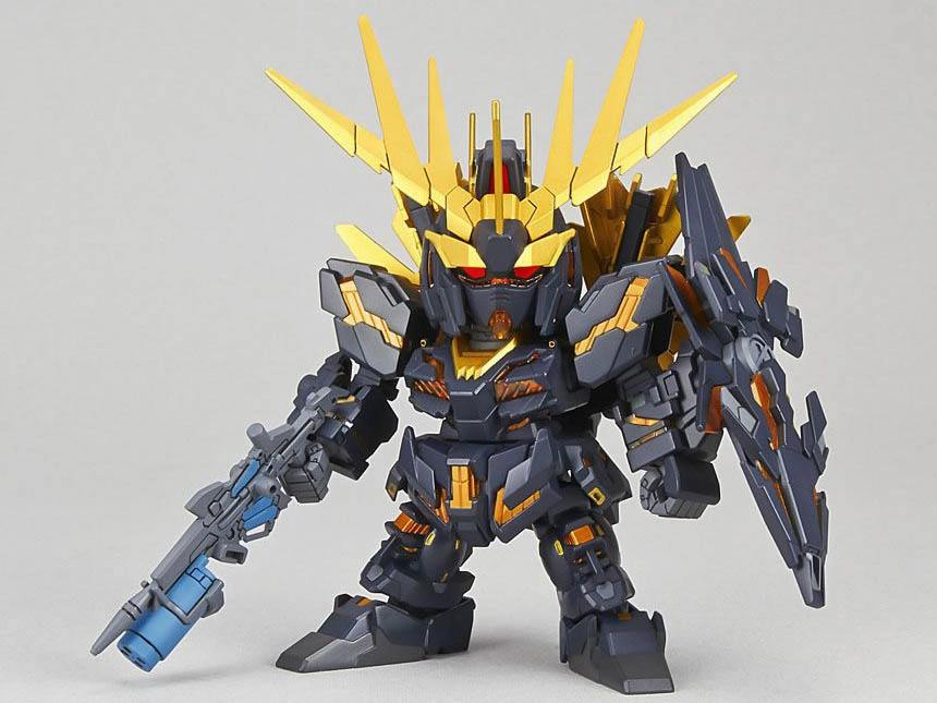 Gundam SD EX-Standard #015 RX-0[N] Unicorn Gundam 02 Banshee Norn (Destroy Mode) Model Kit Fabric Figure
